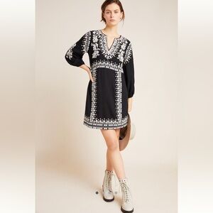 Maeve by Anthropologie Shiloh Embroidered Tunic, NWT, size 16